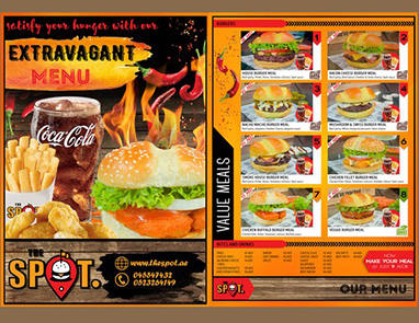 Menus Printing Solution