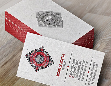 Vertical Business Cards